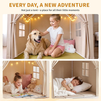 Kids Play Tent, Indoor Toddler Play Tents for Kids, Tent Playhouse