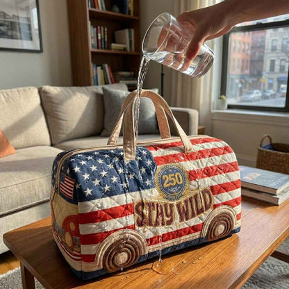 ✨🇺🇸 250th Anniversary Quilted Travel Bag | Lightweight, Spacious & Travel-Ready