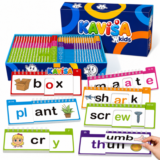Kavisa Lingo™ | Phonics Flip Book Set