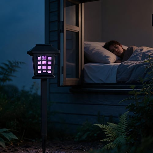 Smart Solar Dual-Mode Garden Zapper
