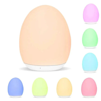 Egg Baby Night Light with 7 Dimmable Colors