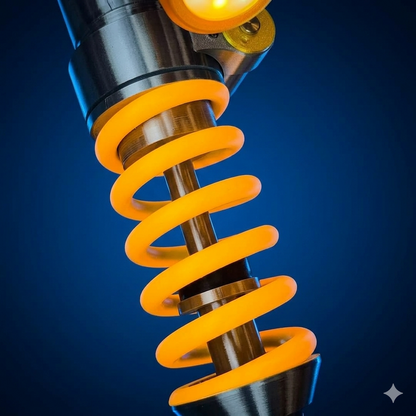 🔥 50% OFF Today | 💡 Adjustable Suspension Shock LED Lamp | Unique Decor for Gaming Rooms & Car Fans