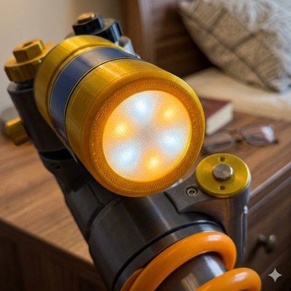 🔥 50% OFF Today | 💡 Adjustable Suspension Shock LED Lamp | Unique Decor for Gaming Rooms & Car Fans