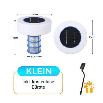 🏊‍♀️🌿💧 NO MORE HARSH CHLORINE! Solar Pool Ionizer – Gentle on Skin & Eyes, Natural Purification, Keeps Water Sparkling Clean for Family Fun 🏖️🍃