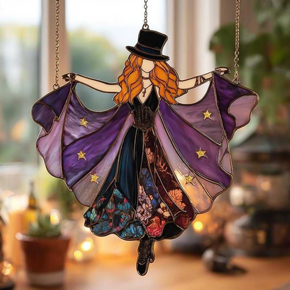 💥💃 Stevie Nicks 🤘 Handmade Spinning Suncatcher Boho Home Decor