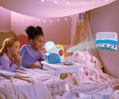 Story Dream Machine Starter Set, Storytime, Books, Little Golden Book, Audio Play, The Poky Little Puppy Character, Nightlight, Toy Gift for Toddlers and Kids Girls Boys Ages 3+