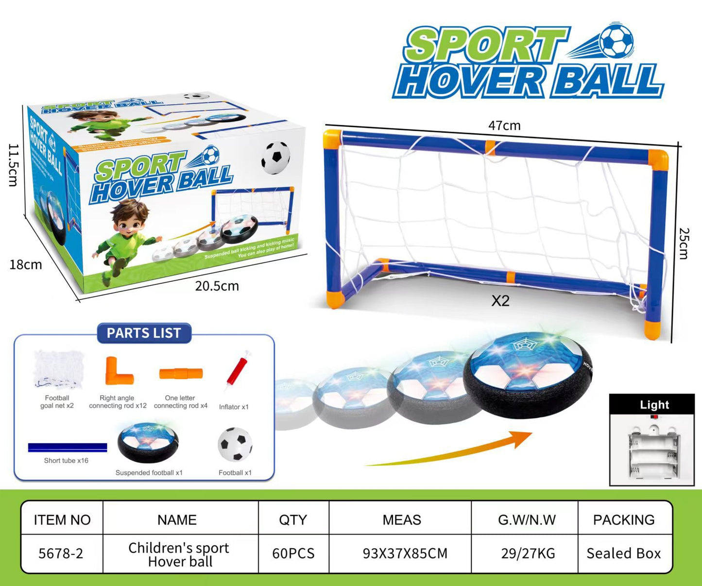 Children floating football