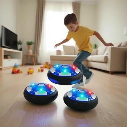Children floating football