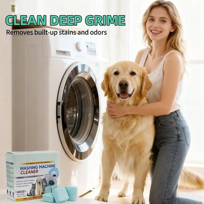 🔥24pcs  Powerful Washer Deep Cleaner Tablets – Eliminate Hidden Bacteria & Bad Smells Fast