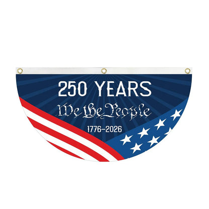 Patriotic USA Flag 🎇 250th Anniversary 1776–2026 Decor
