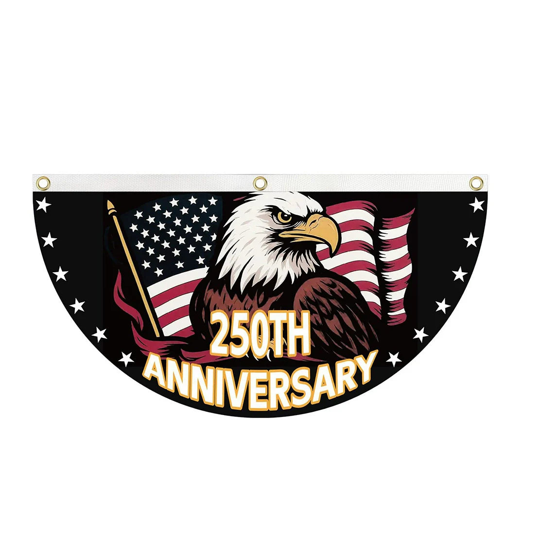 Patriotic USA Flag 🎇 250th Anniversary 1776–2026 Decor