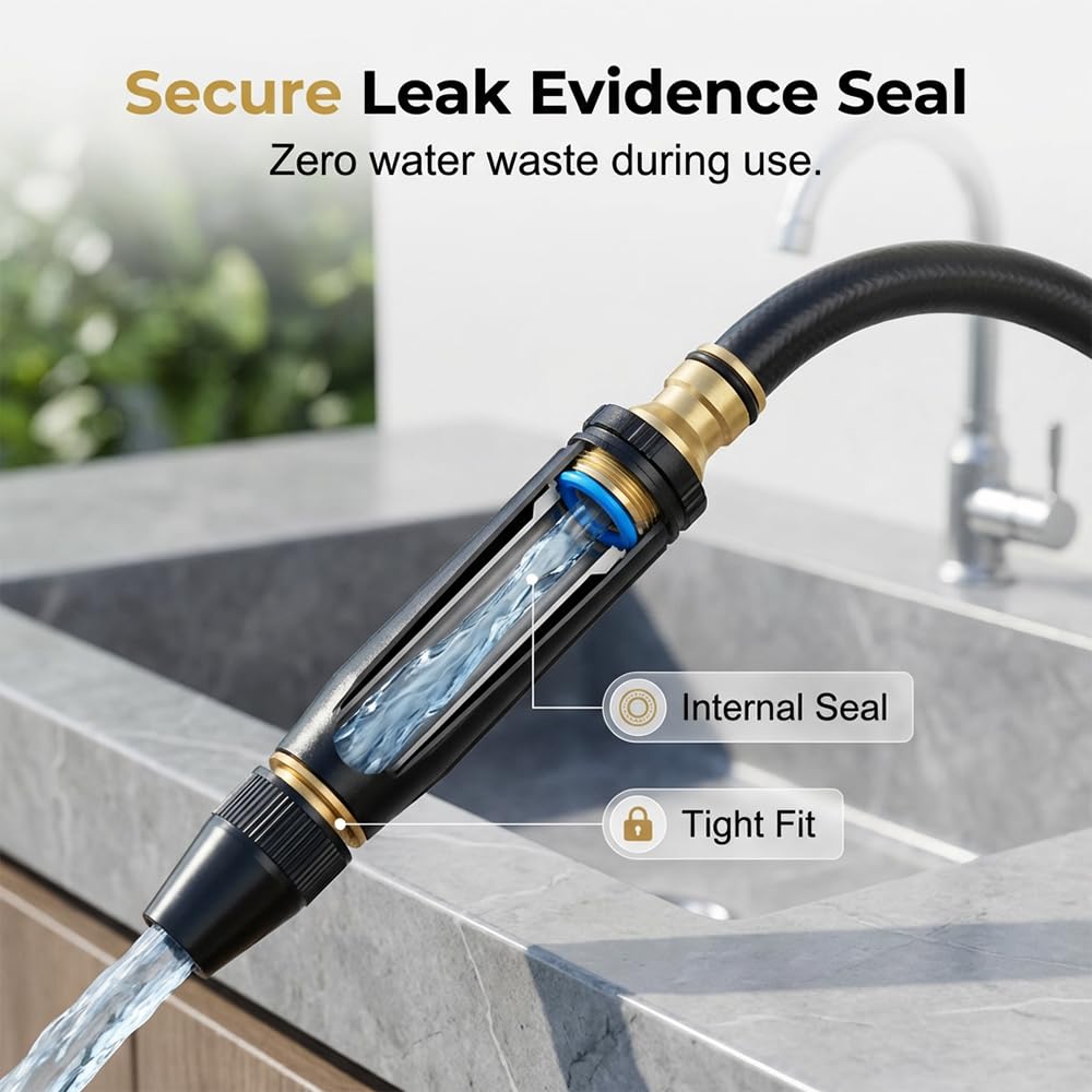 Father's Day Special: High-Pressure Expandable Garden Hose with 10X Spray Nozzle System