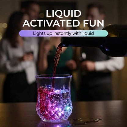 Liquid-Activated Flash Light-Up Cup