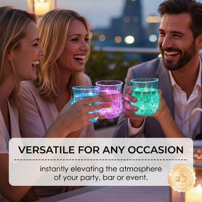 Liquid-Activated Flash Light-Up Cup