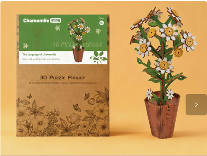 3D Wooden Flower Puzzle -BUY 1 GET 1 FREE