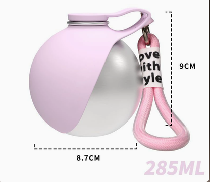 2-in-1 Portable Foldable 304 Stainless Steel Hook Water Feeder