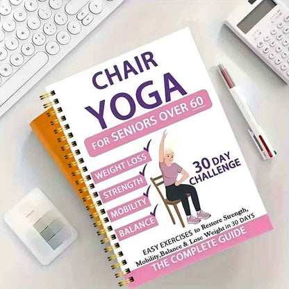 ✨ Chair Yoga for Seniors: A 30-Day Guide | Popular Among Older Adults
