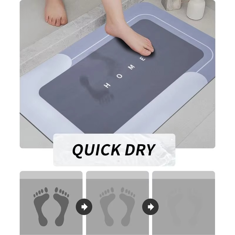 🏆Last Day Sale -50% OFF⚡3-Piece Anti-Slip Bathroom Mat Set – Quick-Dry U-Shaped Toilet & Floor Mats