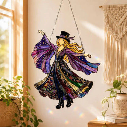 💥💃 Stevie Nicks 🤘 Handmade Spinning Suncatcher Boho Home Decor