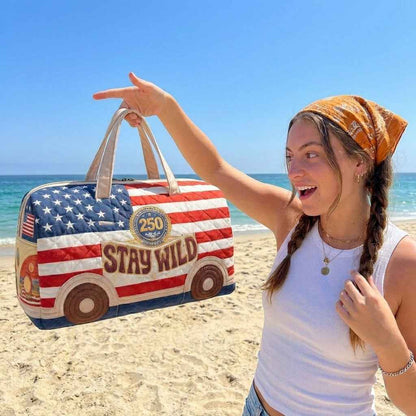 ✨🇺🇸 250th Anniversary Quilted Travel Bag | Lightweight, Spacious & Travel-Ready