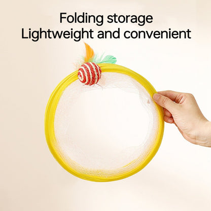 🐱 LIMITED-TIME 50% OFF! 💥 CattyCoil Safe Toy – S-Type Tunnel, Hunt Instinct, Endless Fun ✨