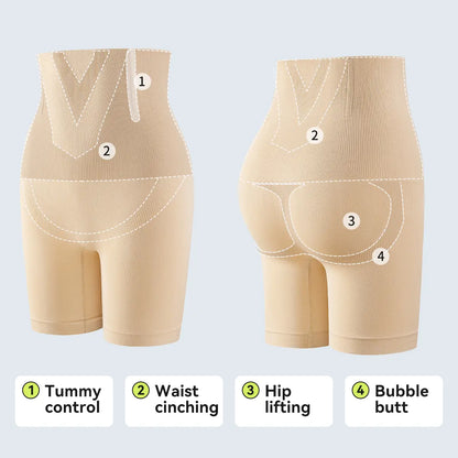2-Pack Fajas Colombianas Shapewear Shorts | Women's High-Waist Tummy Control & Butt-Lifting Compression Pants-A0016