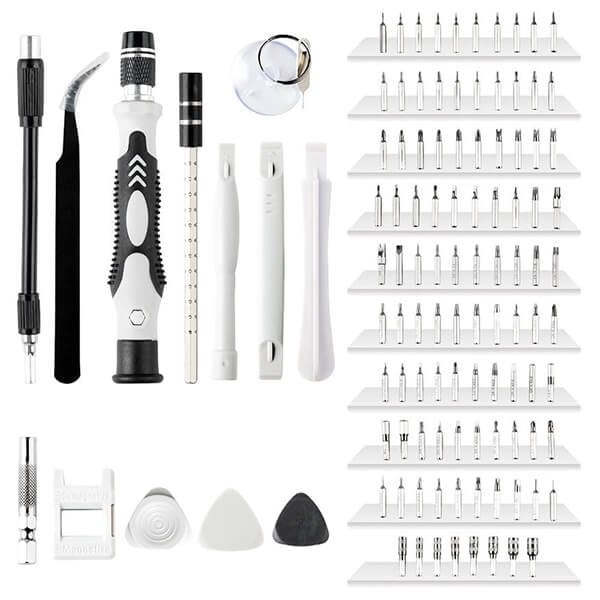 Magnetic Screwdriver Set (115 in 1 / 138 in 1) – Precision Bits, Strong Magnetism & Portable Storage Case 🔩