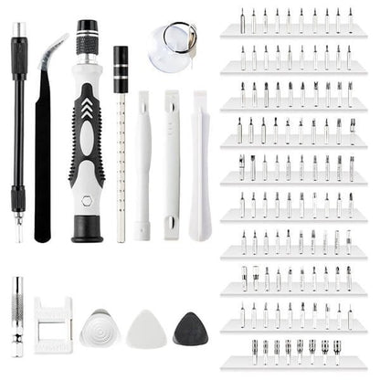 Magnetic Screwdriver Set (115 in 1 / 138 in 1) – Precision Bits, Strong Magnetism & Portable Storage Case 🔩