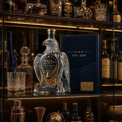 Eagle Whiskey Bottle🦅American Eagle 250th Anniversary Commemorative Bottle
