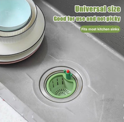 ✨✨✨Cactus Kitchen Automatic Dumping Sink Filter