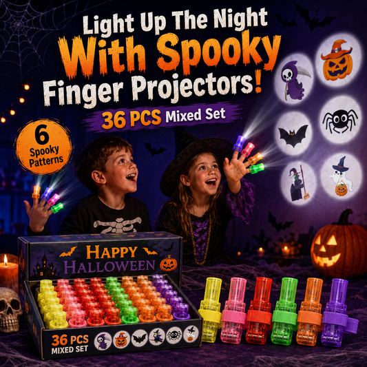 Halloween Finger Projectors — 36 Pack