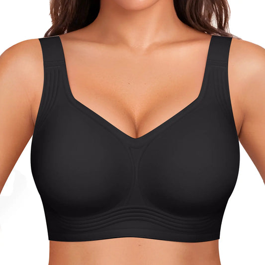 OEAK Jelly Wireless Padded Bra – Full Coverage Everyday Comfort Bra-A0010-D