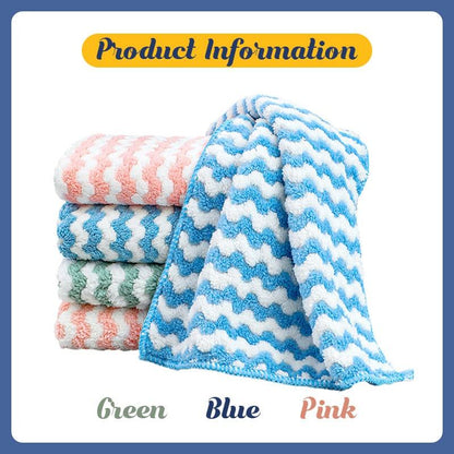 🧽 Microfiber Cleaning Cloths – Super Absorbent, Lint-Free & Reusable for All Surfaces 🧼