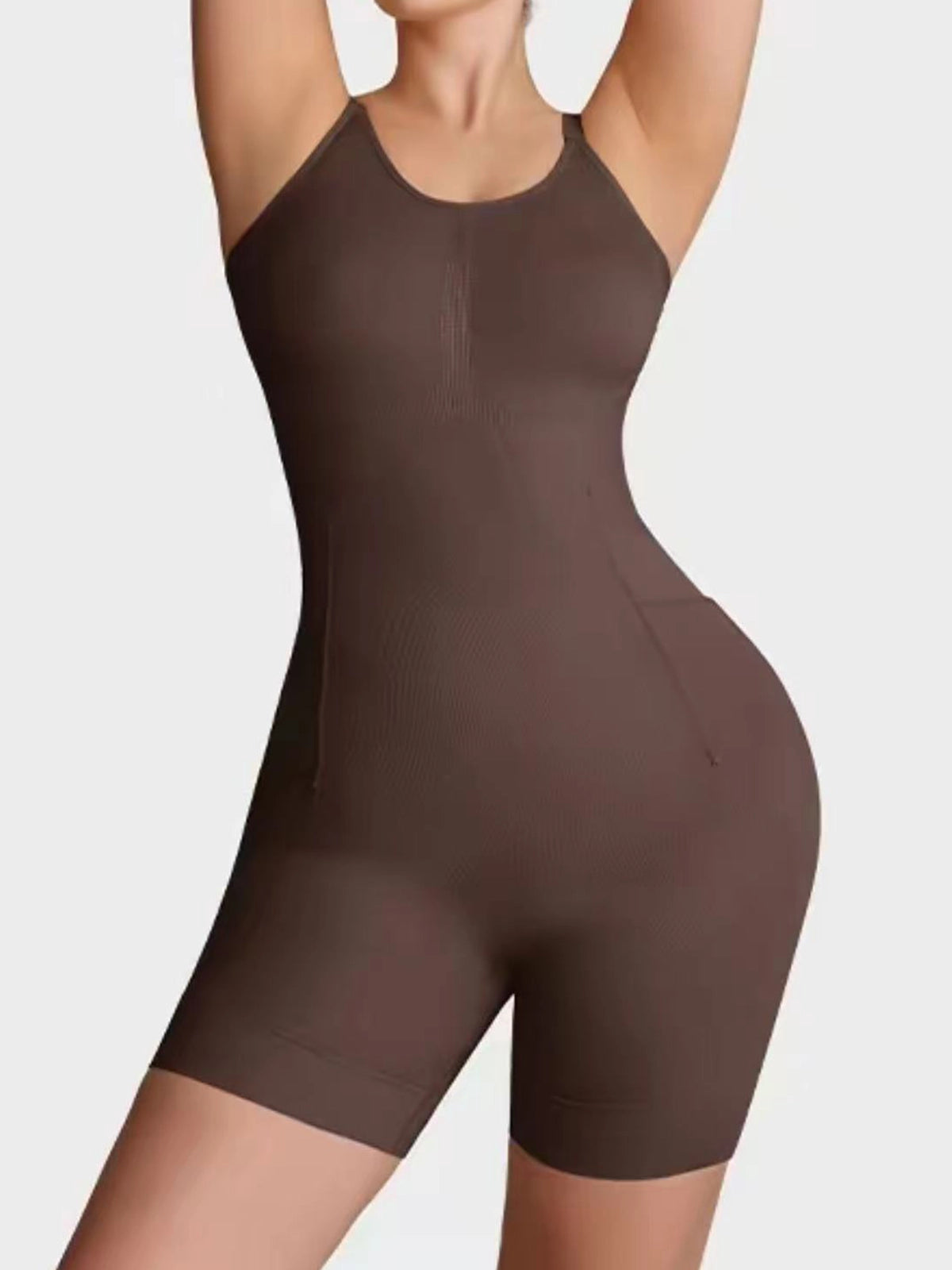 Women's Bathroom-Friendly Shapewear Bodysuit | Tummy Control & Butt Lift - A0033