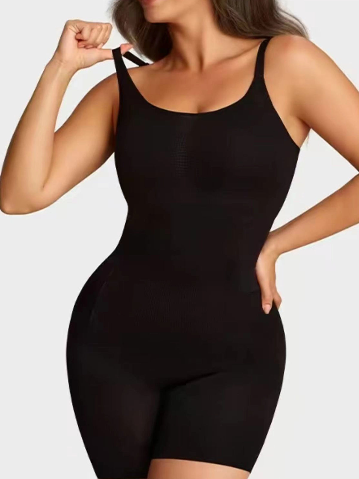 Women's Bathroom-Friendly Shapewear Bodysuit | Tummy Control & Butt Lift - A0033