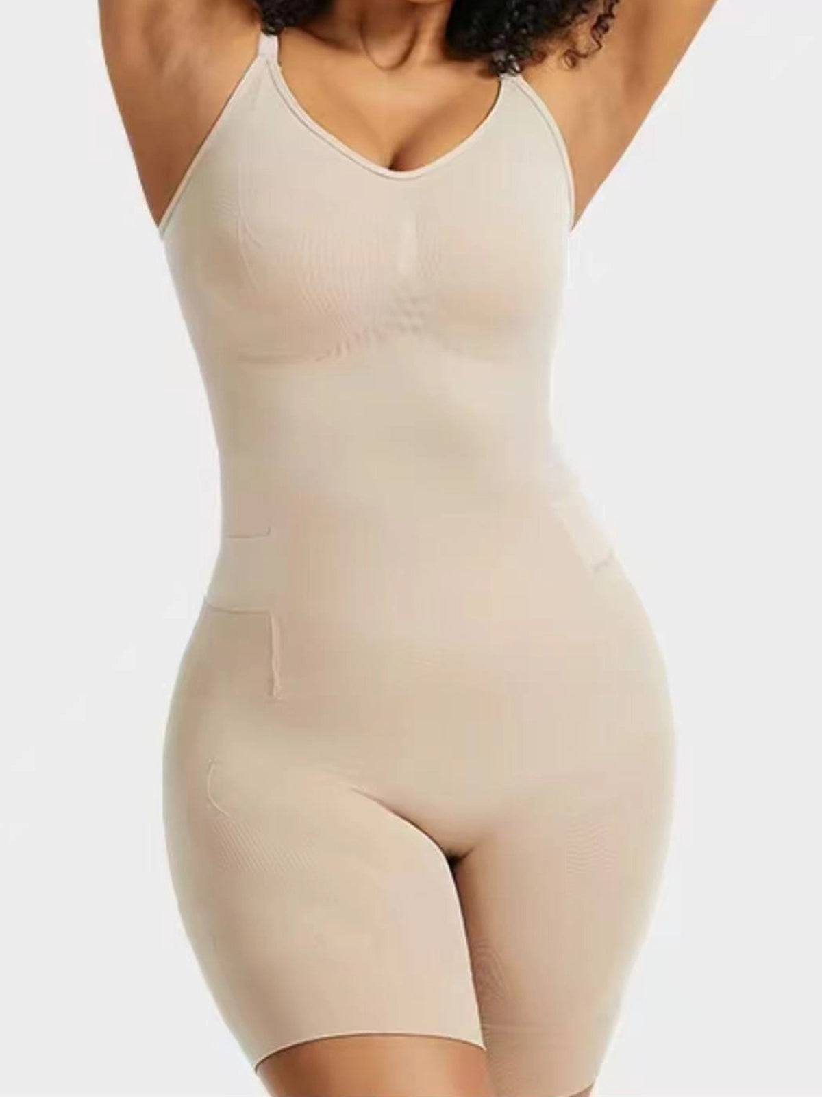 Women's Bathroom-Friendly Shapewear Bodysuit | Tummy Control & Butt Lift - A0033