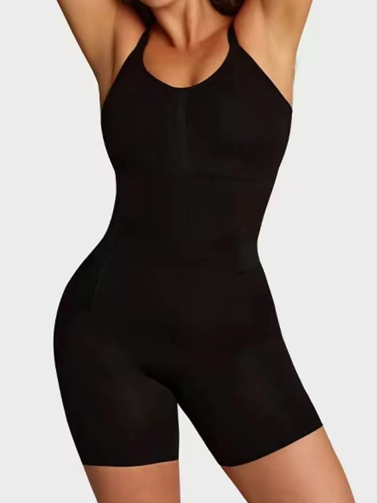 Women's Bathroom-Friendly Shapewear Bodysuit | Tummy Control & Butt Lift - A0033