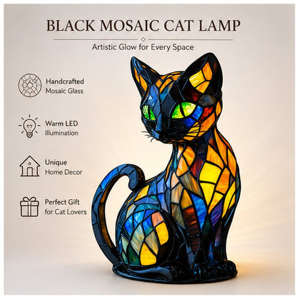 🐾 A Stained-Glass Cat Lamp That Makes Any Room Feel Magical ✨🏆