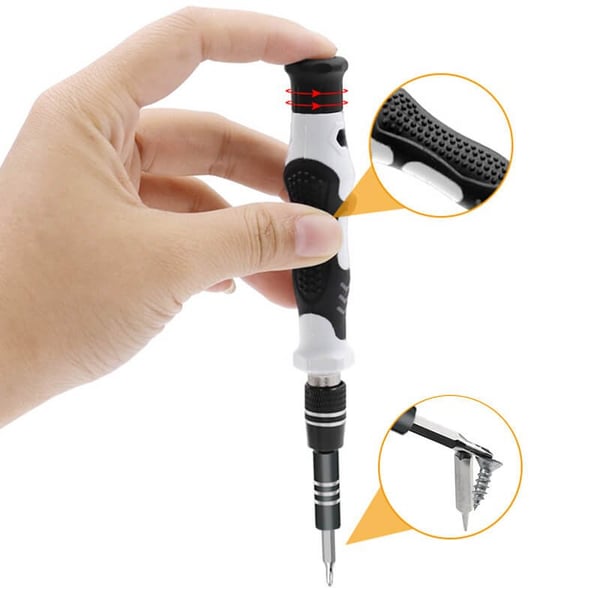 Magnetic Screwdriver Set (115 in 1 / 138 in 1) – Precision Bits, Strong Magnetism & Portable Storage Case 🔩