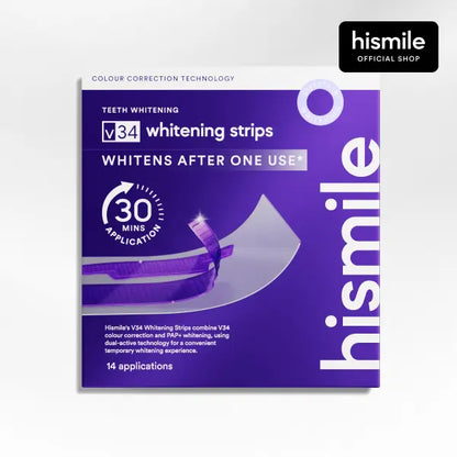 HiSmile V34 Teeth Whitening Strips – 14 Applications -A0025