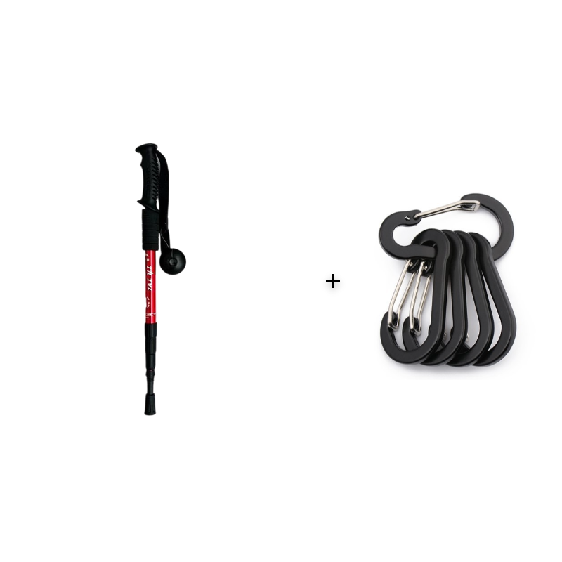 ⛰️Adjustable Aluminum Alloy Trekking Pole – Durable, Shock-Absorbing, Lightweight 🌲