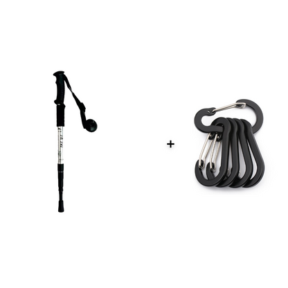 ⛰️Adjustable Aluminum Alloy Trekking Pole – Durable, Shock-Absorbing, Lightweight 🌲