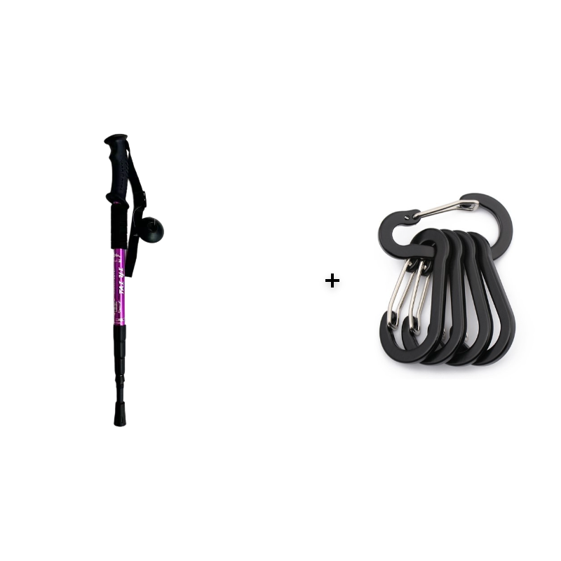 ⛰️Adjustable Aluminum Alloy Trekking Pole – Durable, Shock-Absorbing, Lightweight 🌲