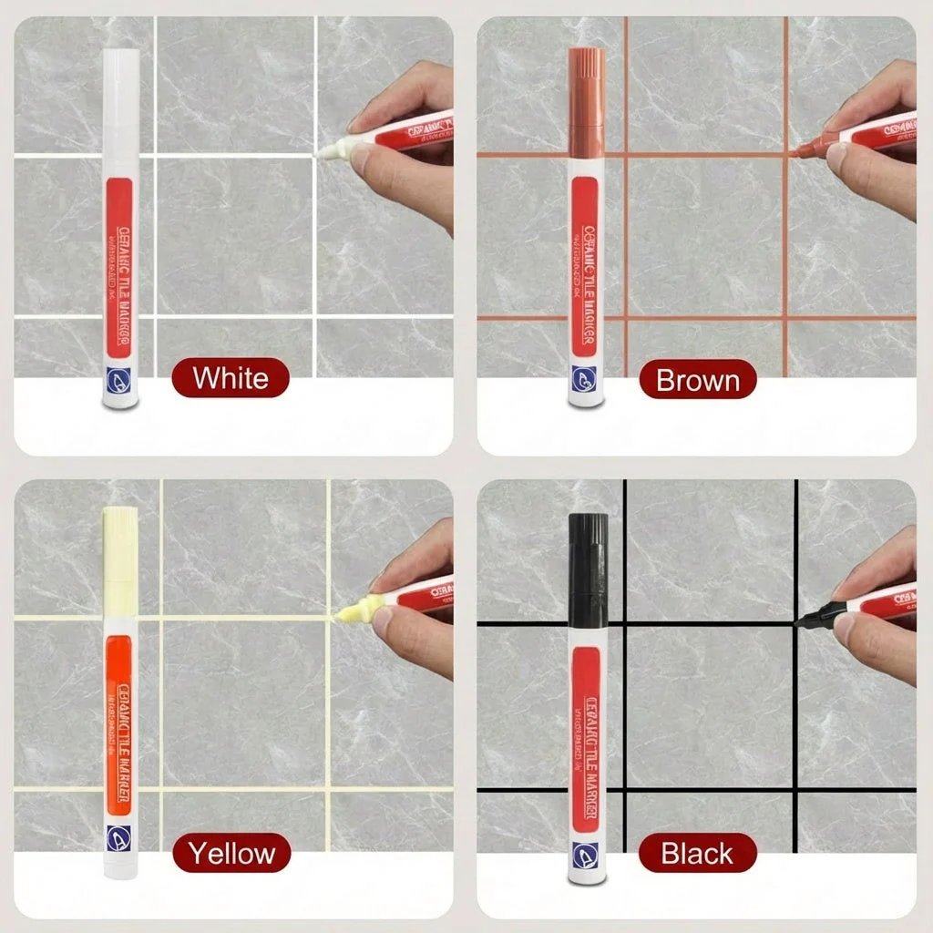 ⏰️Last day!!!🔥Buy 1 Get 1 Freee🔥Anti-Mould & Waterproof Joint Pen for Ceramic Tiles