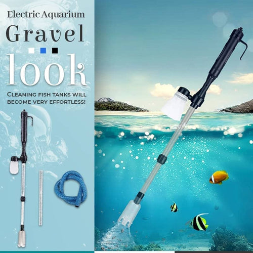 50% off 🔥 Electric Aquarium Gravel Cleaner