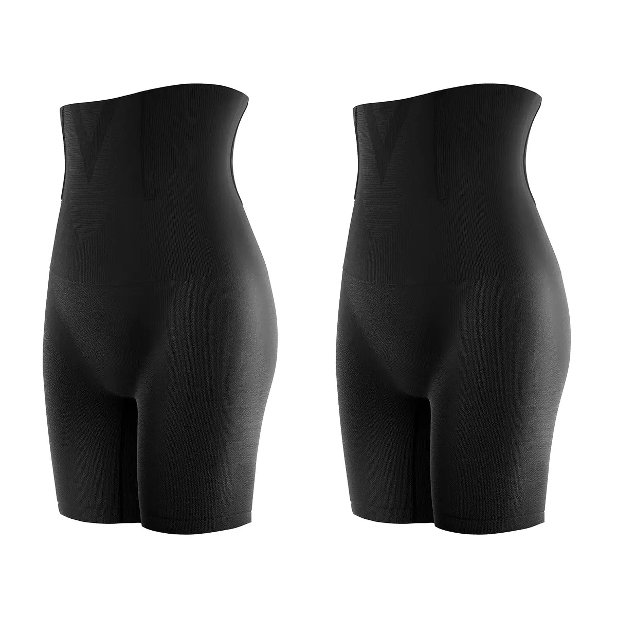 2-Pack Fajas Colombianas Shapewear Shorts | Women's High-Waist Tummy Control & Butt-Lifting Compression Pants-A0016