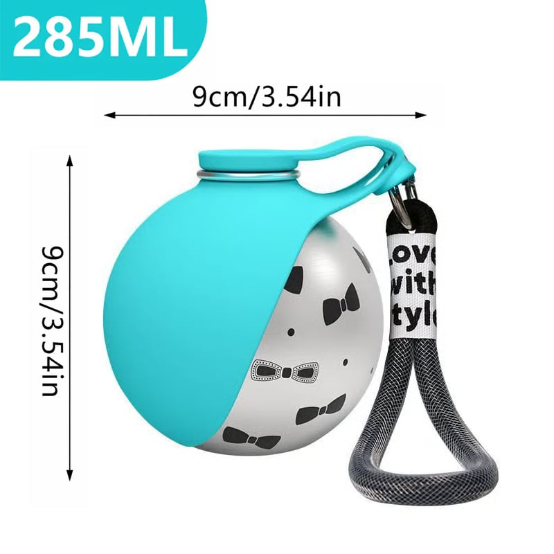 🎁HOT DEAL – Up to 49% OFF🔥2-in-1 Portable Dog Water Bottle - Leak-Proof & Compact