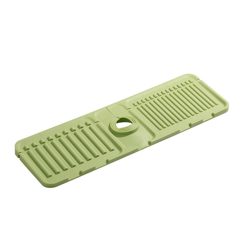 💧 Faucet Splash Guard & Quick-Dry Draining Mat