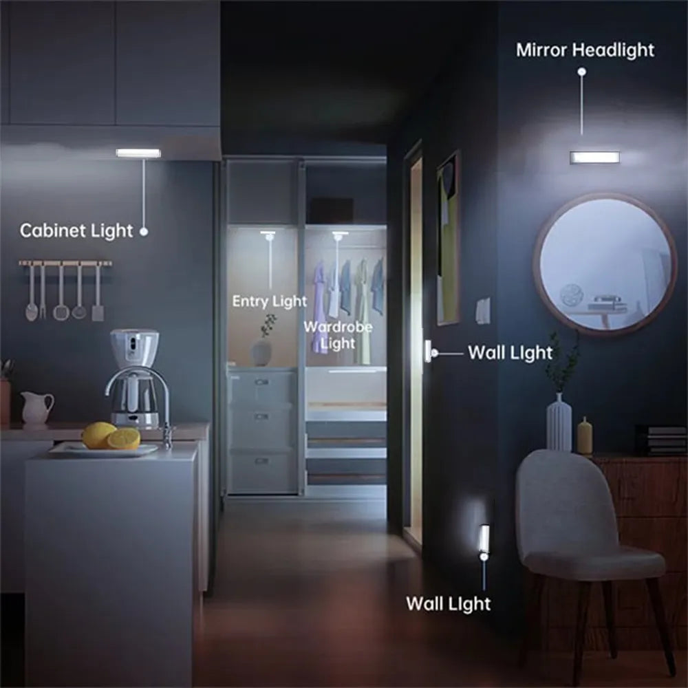 🔥 Last Day! Buy 1 Get 1 FREE – Smart Sensor Magnetic LED Lights