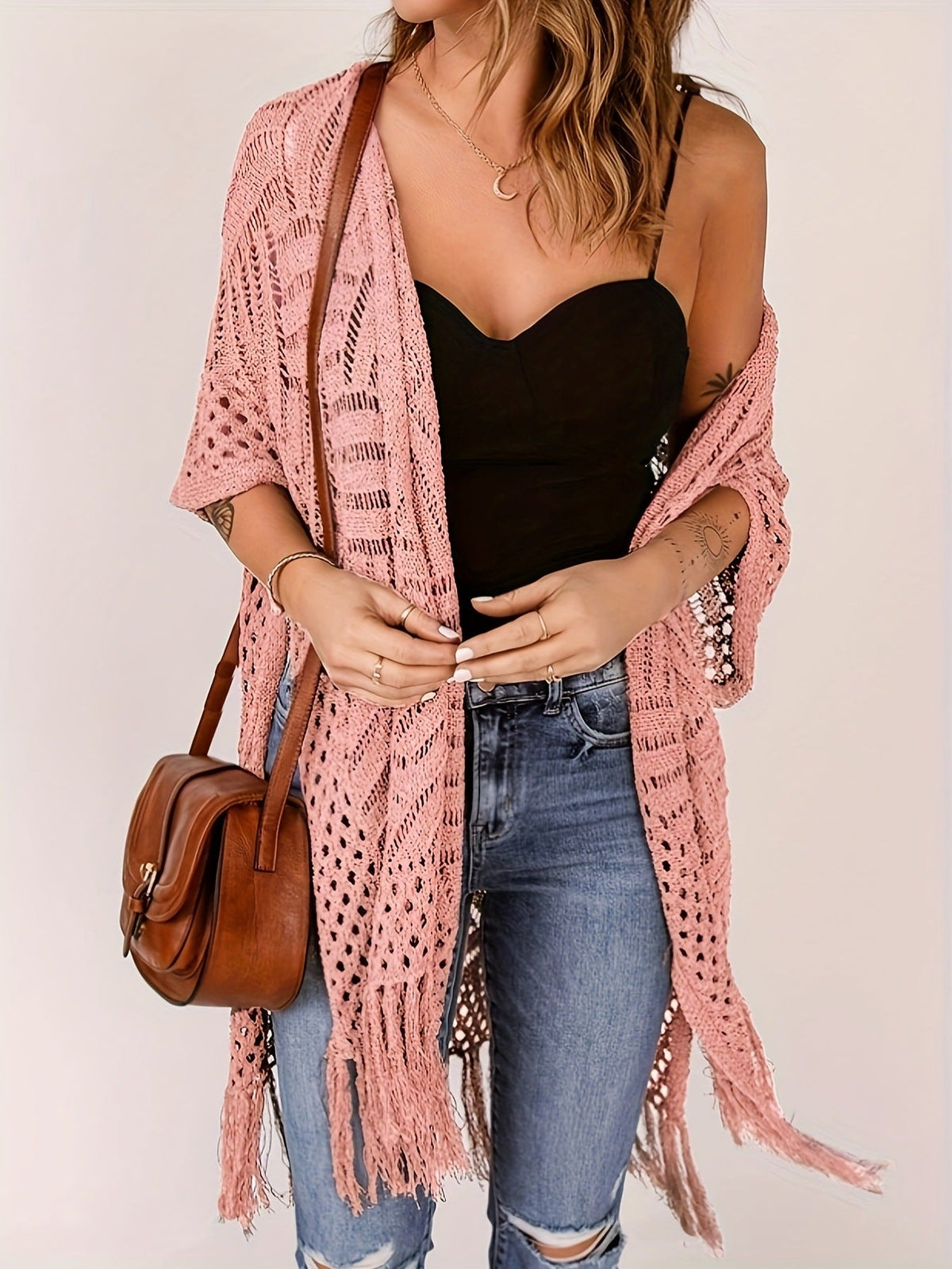 ✨🔥2026 Women's Lightweight Knit Cardigan 💖 Perfect for outdoor beach vacations and sun protection